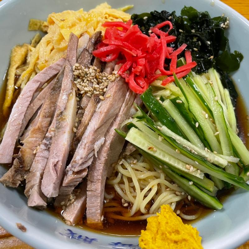 冷やし中華(味のラーメン 海賊)