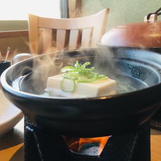 朝の湯豆腐(清海荘（天空海宴） （セイカイソウ）)