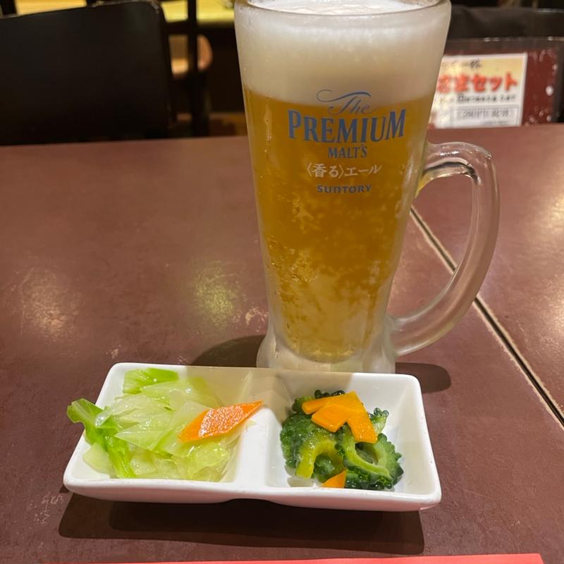 プレミアモルツ　生中(本格中華料理 陳家私菜 新宿店)
