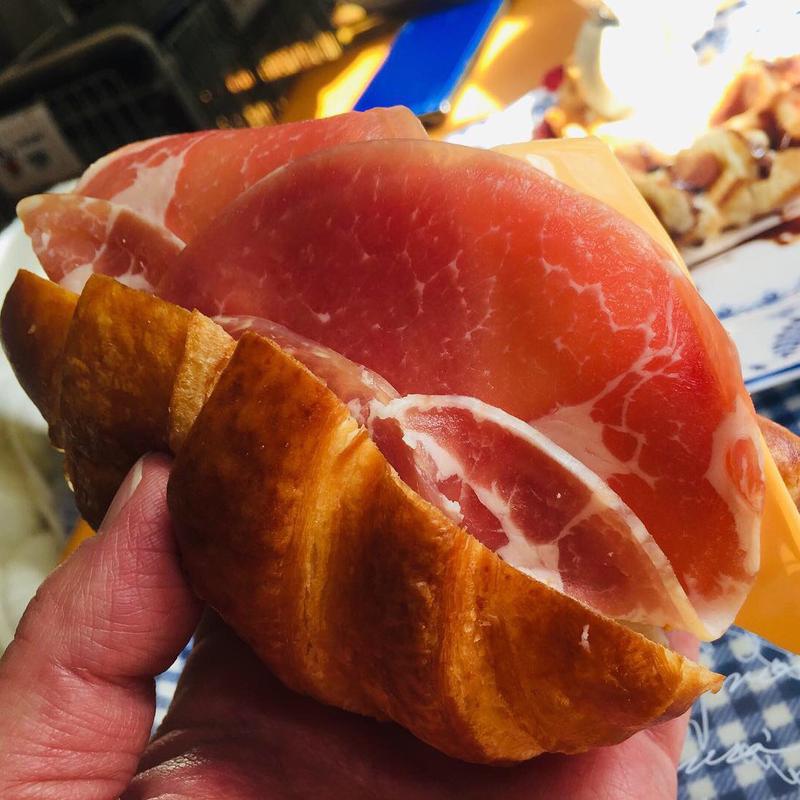 AOPバタークロワッサンサンド (ラベンダー )