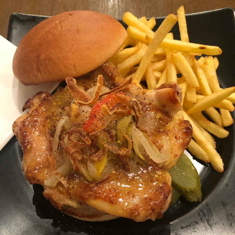 ハニーマスタードチキンバーガー(セニョールどいちゃん （Senor Doichan）)