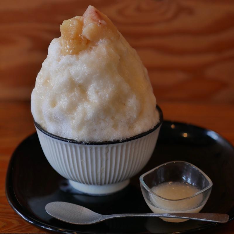 夏限定山梨県産桃のかき氷(ENGAWA1441)