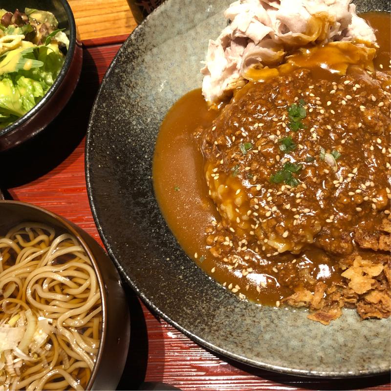 肉タンタンカレーランチ(煉 神田店)