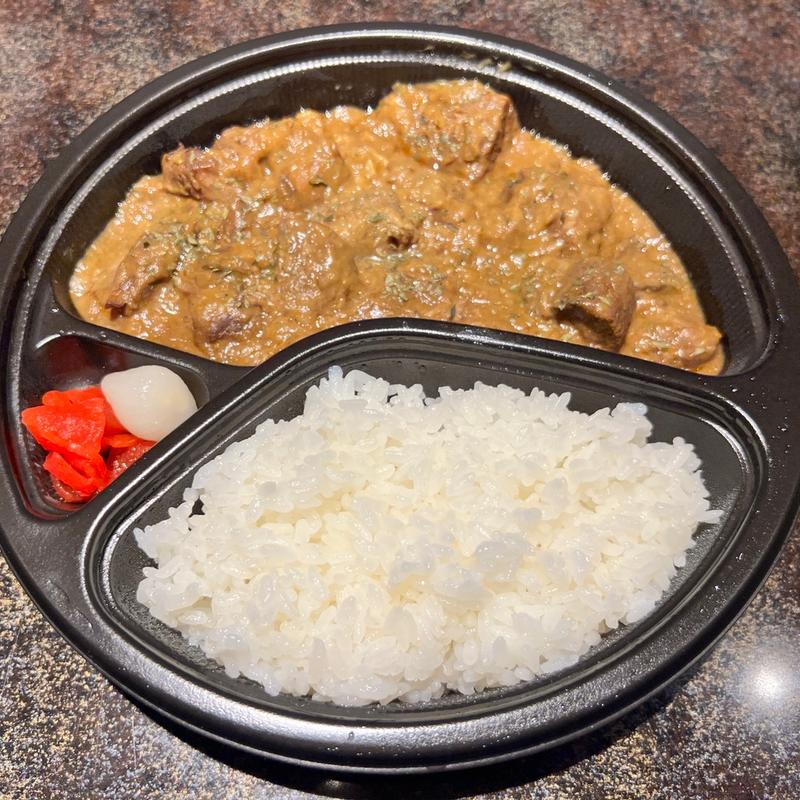 タンカレー弁当(デリバリー)(月島焼肉 BULLS)