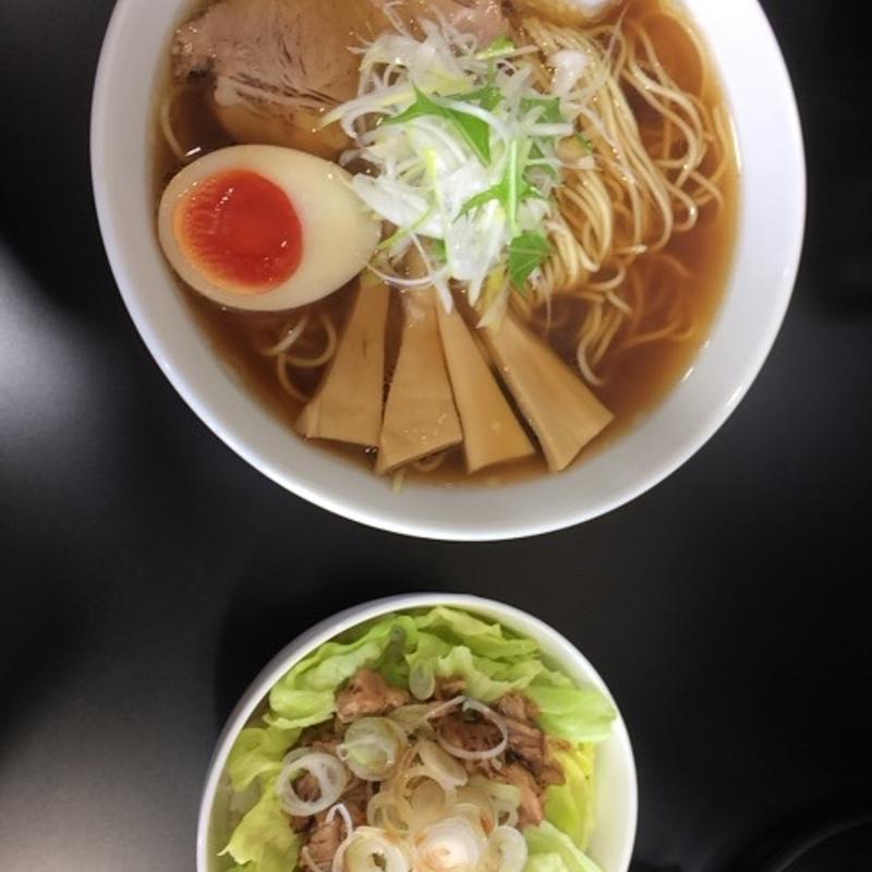 醤油ラーメン（味玉入り）(麺屋 熊胆（ゆうたん）)