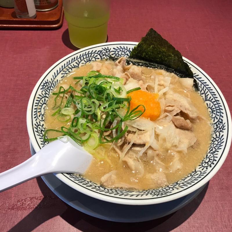 ラーメン　豚増し(丸源ラーメン　相模原清新店)