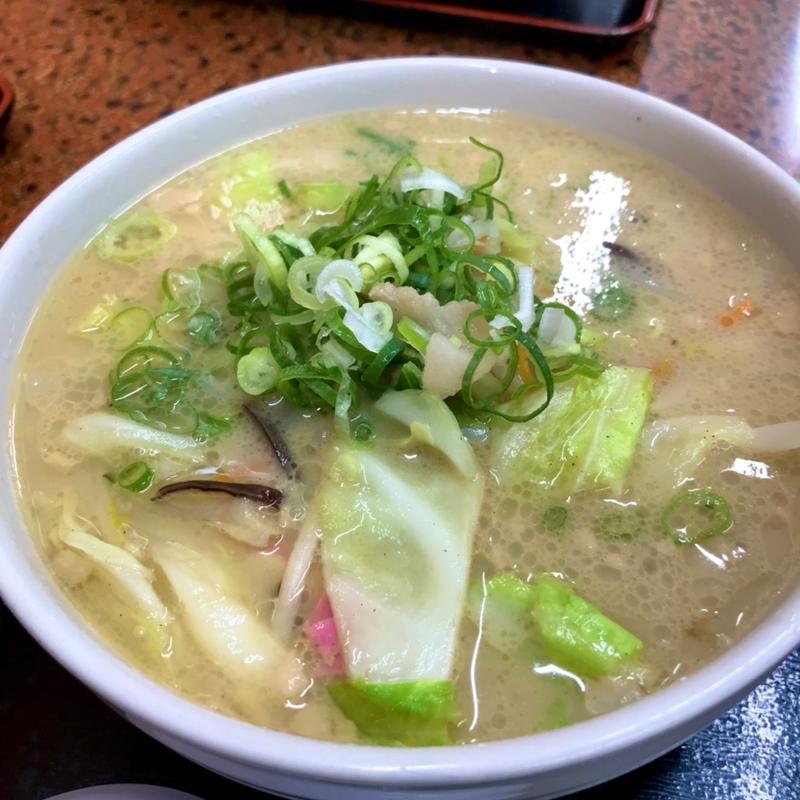 ミニチャンポン(具と麺が約半分)(楽一 敬川店 )