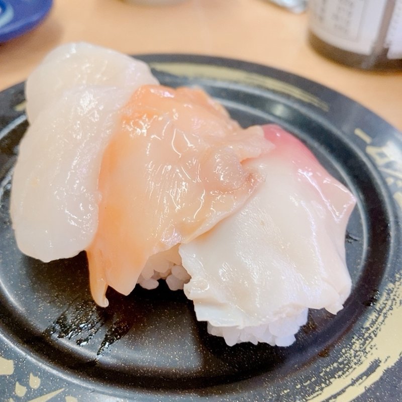 貝3貫(スシロー 広島古市店 )