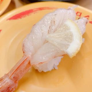 炙り赤えび塩レモン(スシロー 広島古市店 )