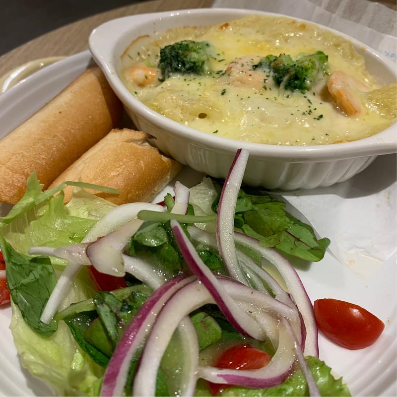 エビとブロッコリーのペンネグラタン(ドトールコーヒーショップ 仙台中央通り大町店 )