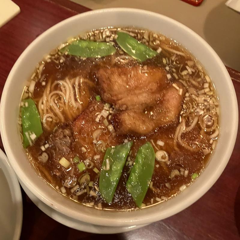 排骨湯面(香妃園 （コウヒエン）)