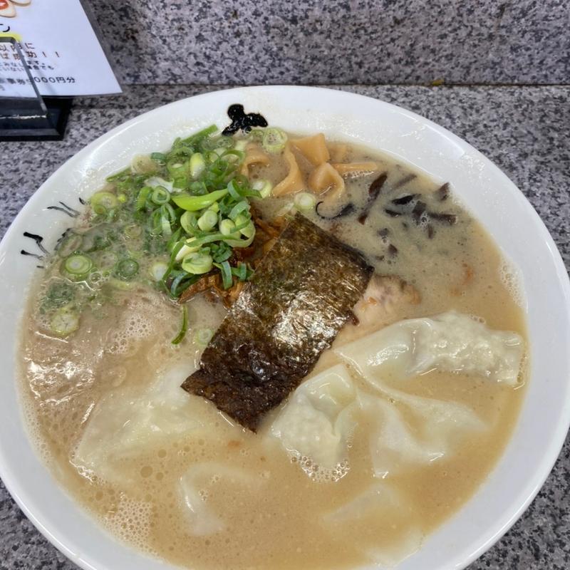 ワンタンチャーシュー(大龍ラーメン 合川店)