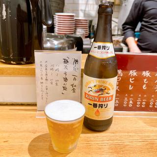 ビール中瓶(きたかた食堂 神保町店)