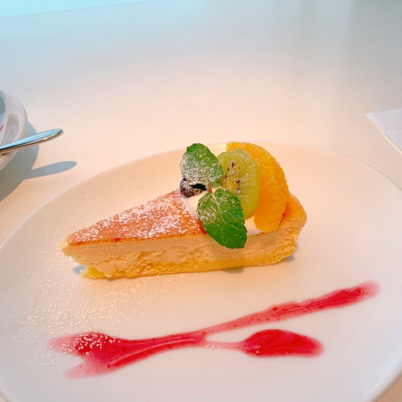 ベイクドチーズケーキ(フラッグス・カフェ ＪＲ京都伊勢丹店 （FLAGS Cafe）)