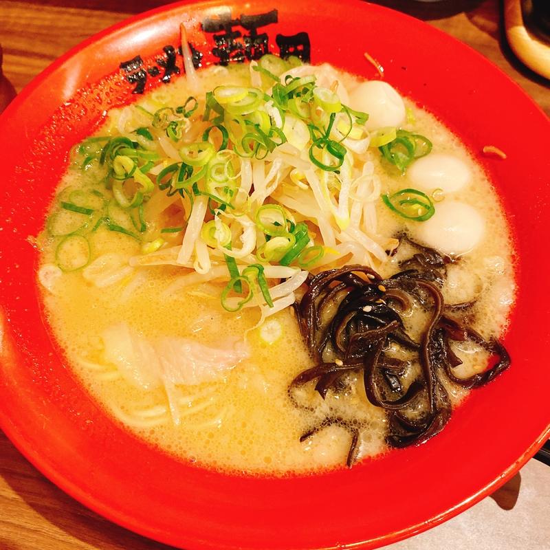 元味とんこつらーめん(ラーメン専門店 麺男 大阪旭区店)