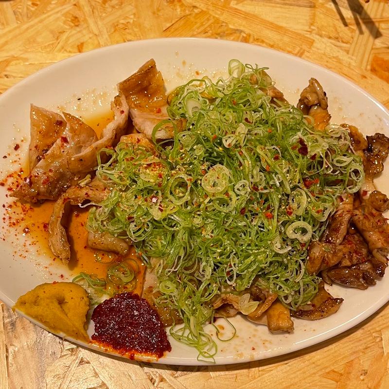 ホルモン焼き(福島呑場ヒンジ)