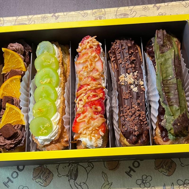 エクレア詰め合せ(COFFEE&DESSERT S CAFE)