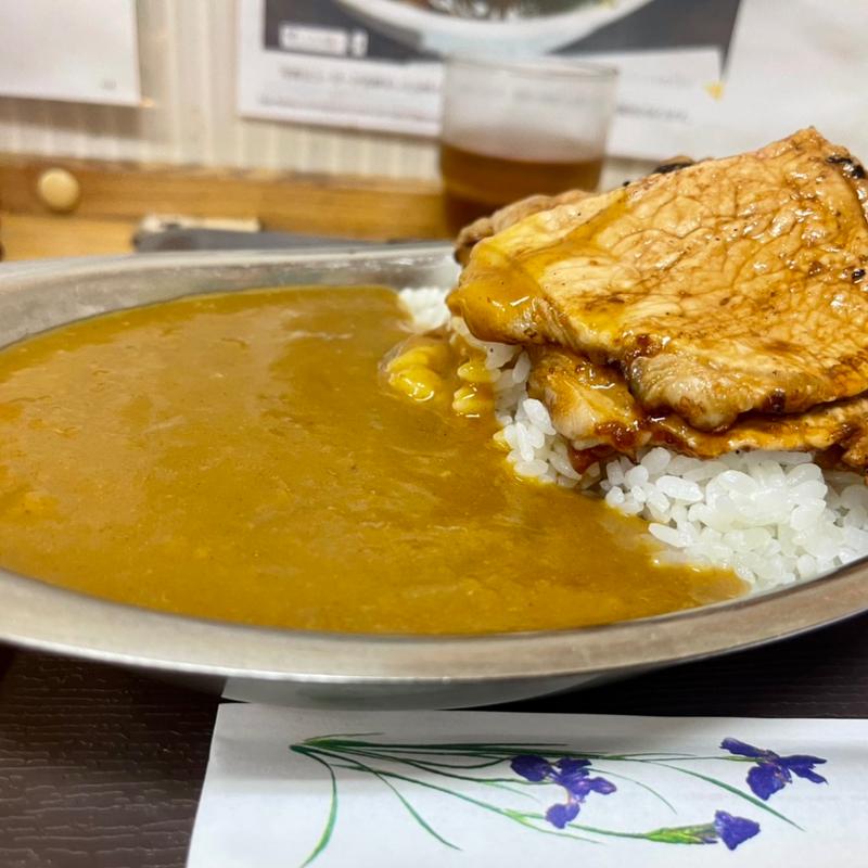 カレー豚丼(豚丼 ぶた福)