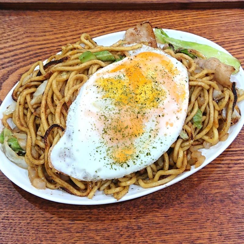 元祖三田焼きそば【太麺】(大衆食事処 三田食堂)