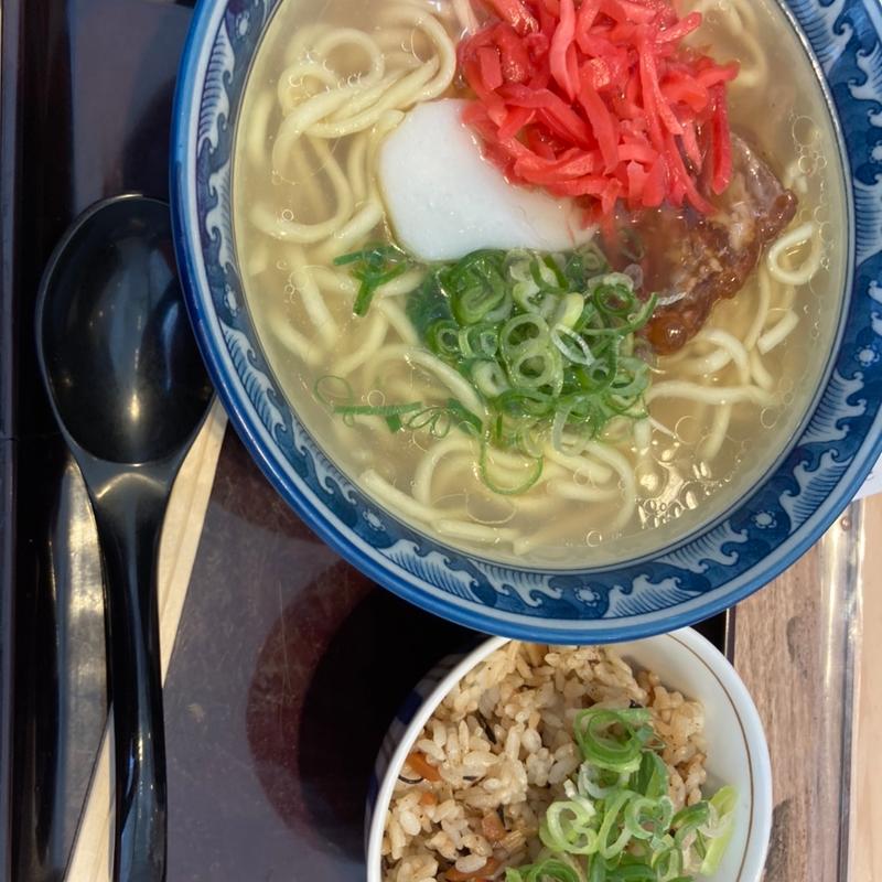 沖縄そば(麺処山百合 石川PA上り店)