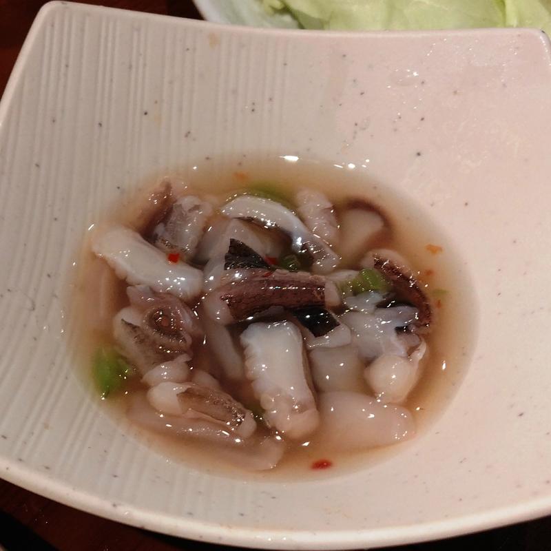 たこわさ(てけてけ 五反田店 )