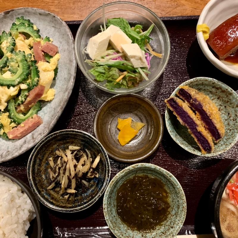リトル沖縄定食(竹富島)