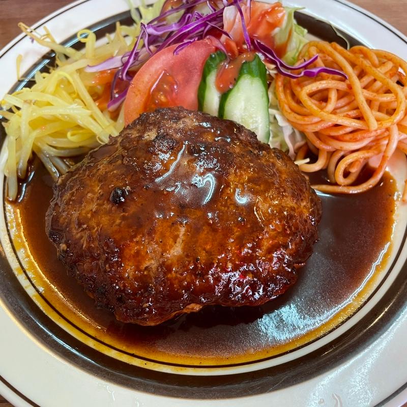 デミグラスハンバーグ定食(洋食の店 ブーン )