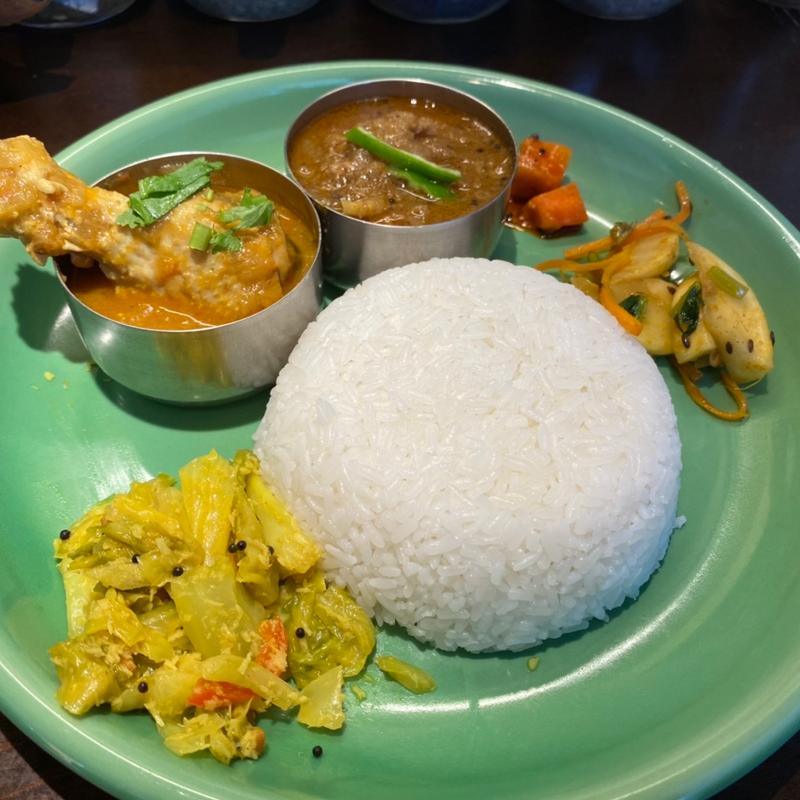 2種盛りカレーセット(ハバチャル)