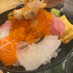 極上海鮮丼天ぷら膳（海鮮丼）(塚本鮮魚店 （【旧店名】旬魚酒菜つかもと）)