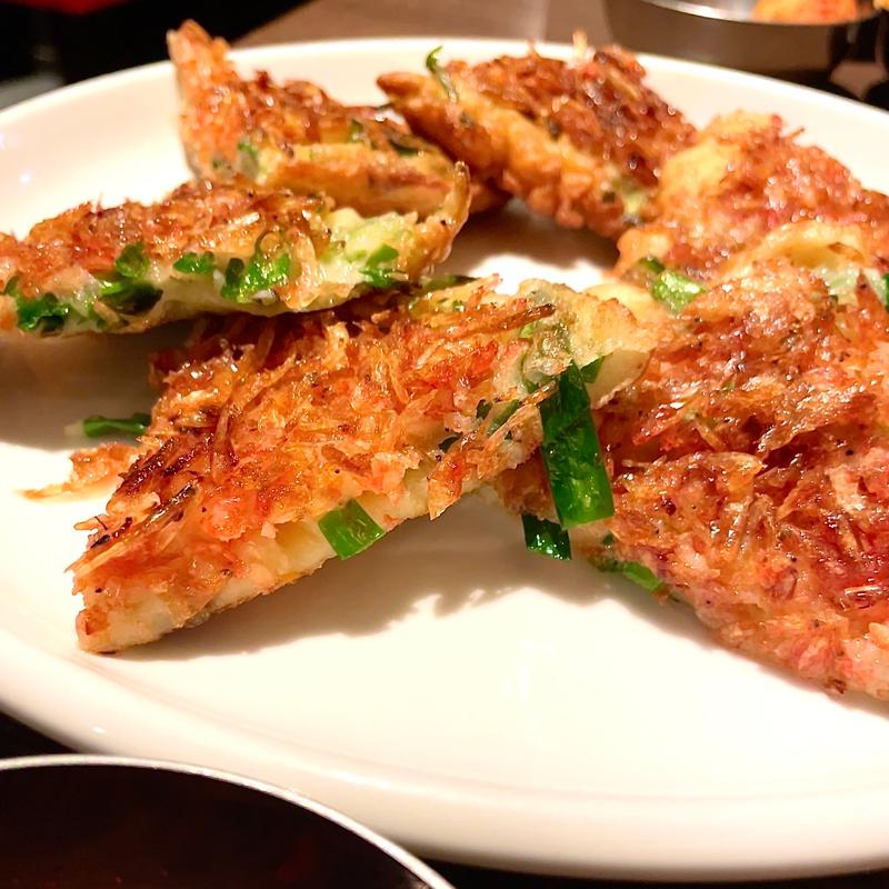 桜えびチヂミ(ハヌリ 新橋店)