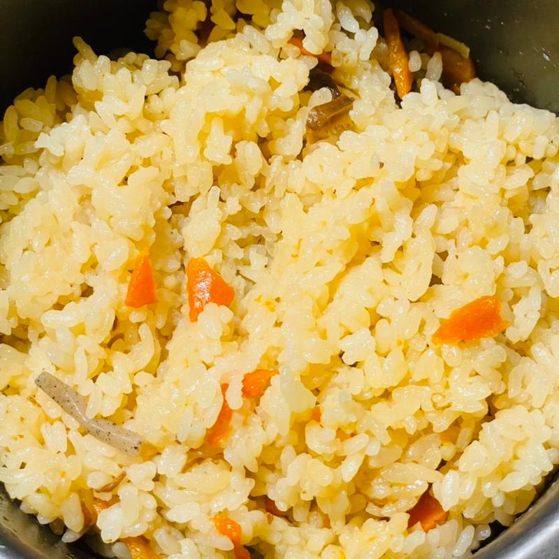 ガーリックピラフ(自宅)
