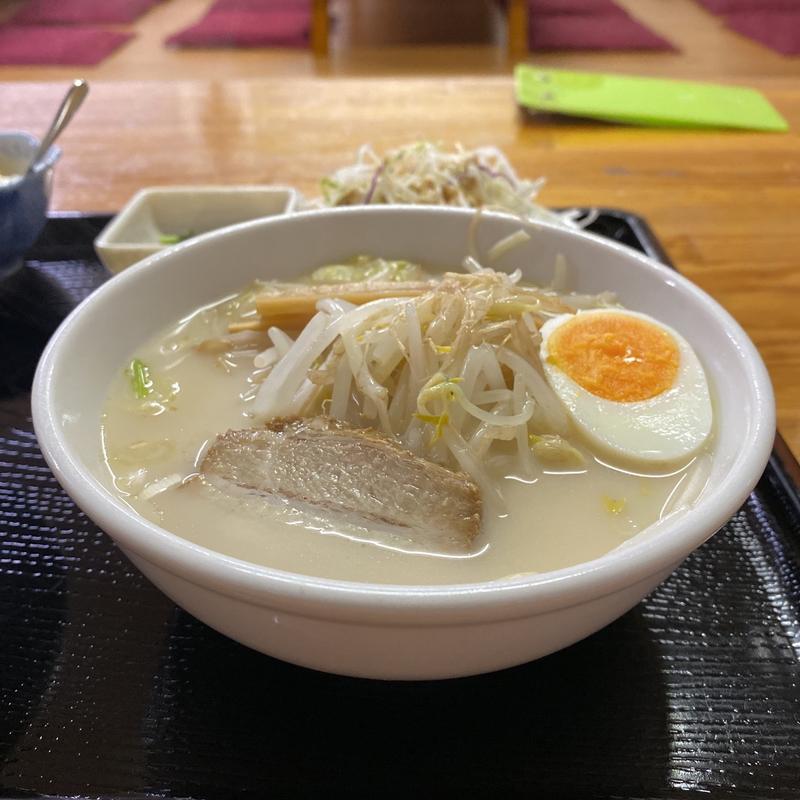 ミニラーメン(豚骨)(龍府 1号店)