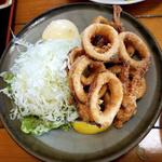 イカフライ定食