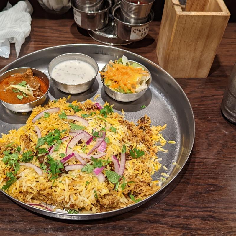 マトンビリヤニプレート(エリックサウス 東京ガーデンテラス店 )