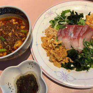 麻婆豆腐のランチセット(旬輝)