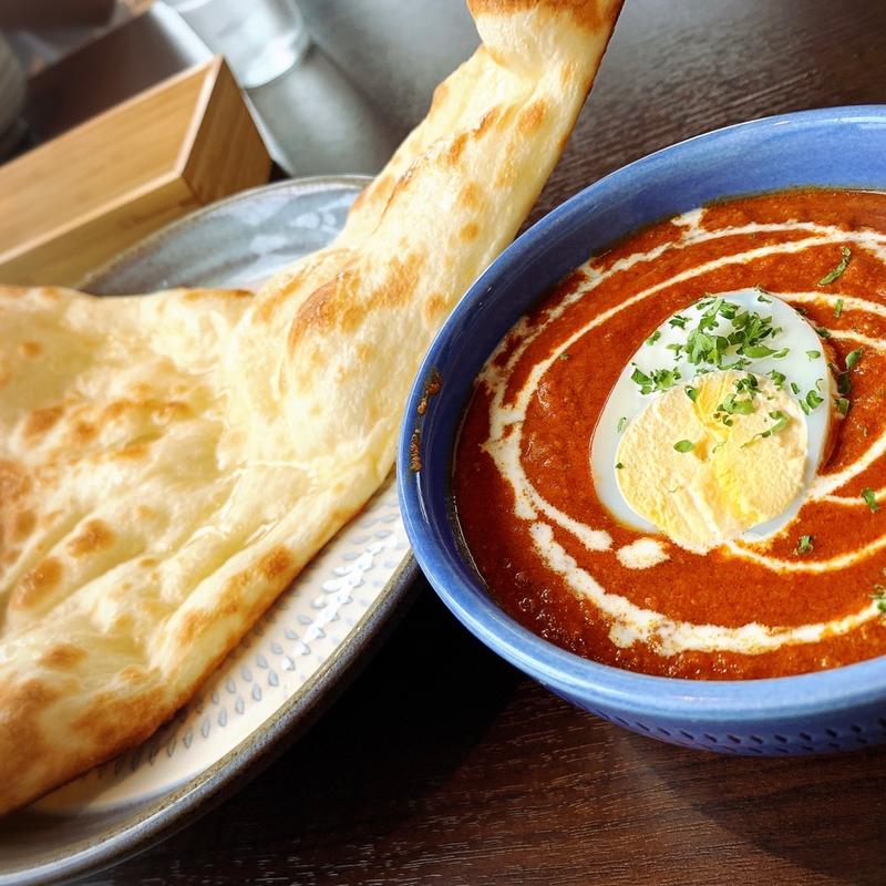 ナンカレーランチ（キーマエッグ）(インド食堂ムランカリー)