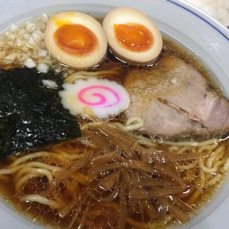 中華そば+味付け卵(中華そば いぬい)