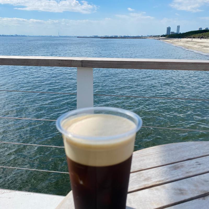 コールドクリームコーヒー(The SUNSET Pier & Cafe)