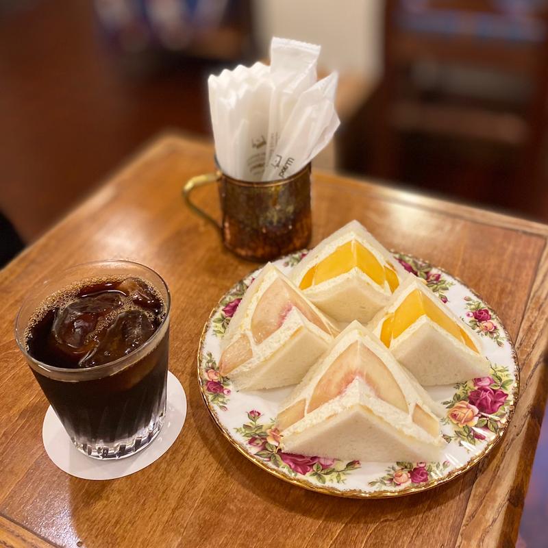 数量限定フルーツサンド セット(ぽえむ 高円寺南口店)