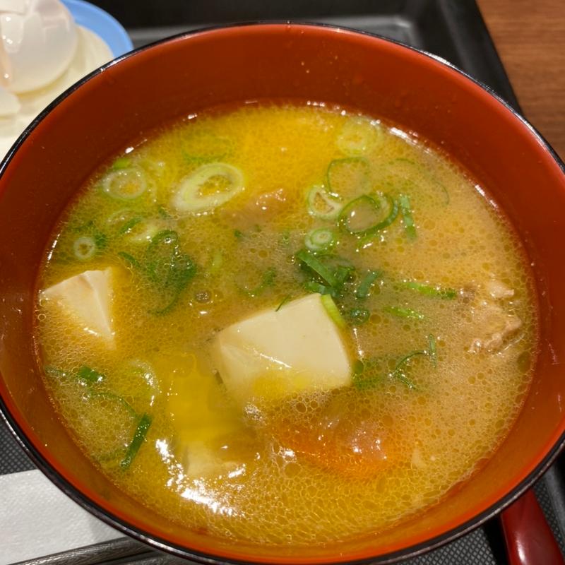 豚汁(松屋 天神店)