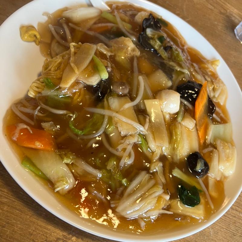 あんかけ焼きそば(成龍飯店)