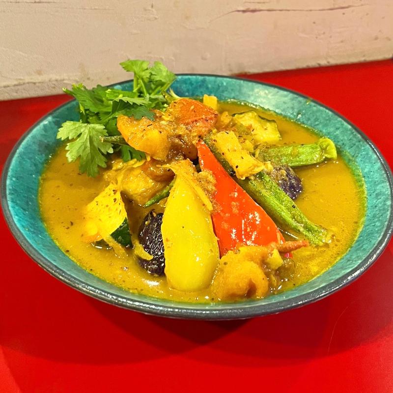 南インド風チャイニーズフィッシュカレー(獅天鶏飯)