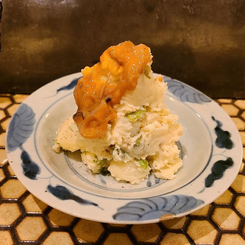 烏賊の塩辛ポテトサラダ(青二才 中野店)