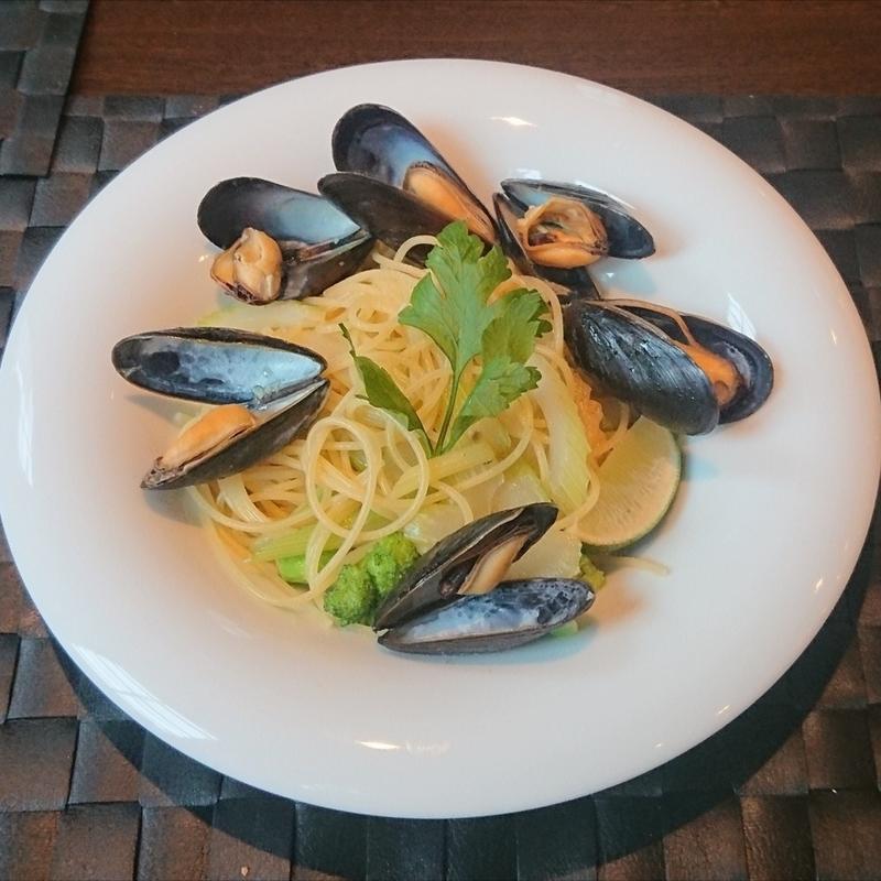 新鮮ムール貝のボンゴレビアンコ“スパゲッティ”(GRATIA (グラティア))