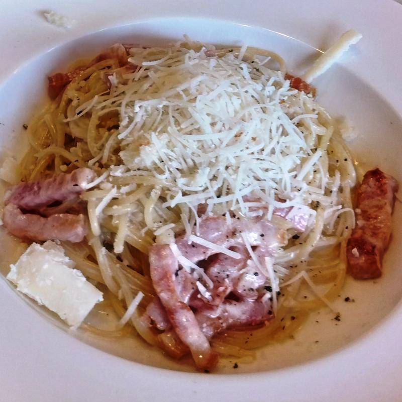 クリーム仕立てのカルボナーラスパゲッティ(グラッチェガーデンズ 川崎木月店 )
