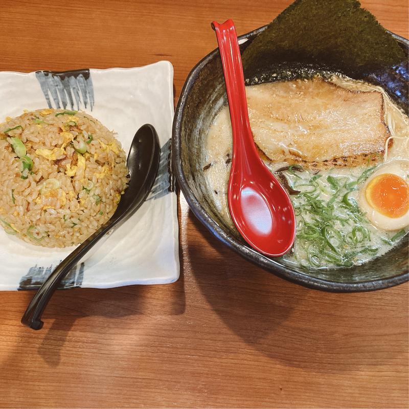 一骨麺　炒飯セット(一骨麺)