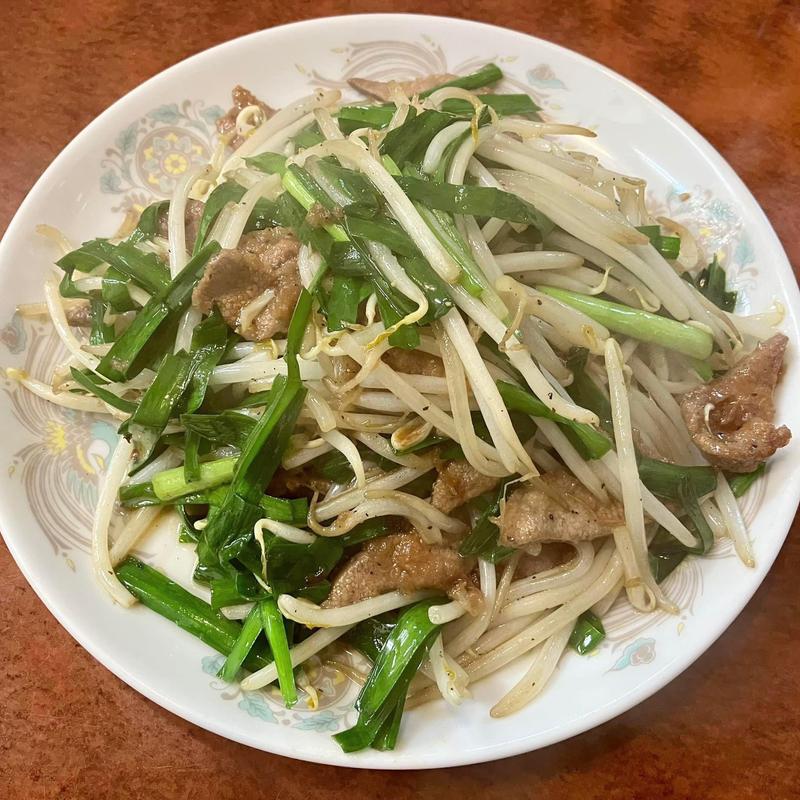 ニラレバ炒め(一寸亭)