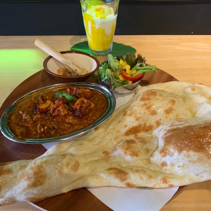 炙りスパタンカレー(スパイスとタンドリー TABLA八丁堀)