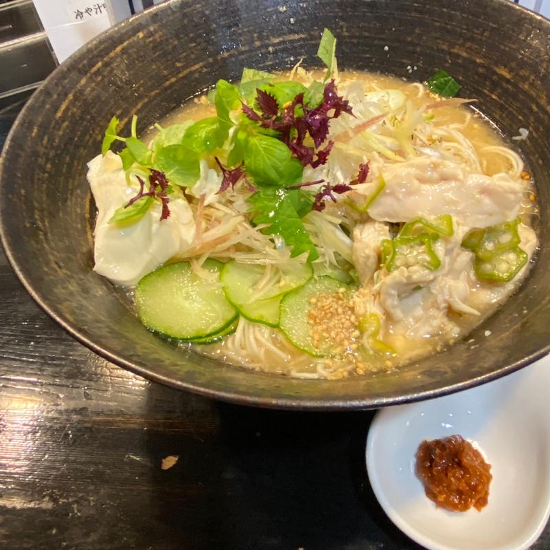 冷や汁味噌らぁ麺(ロックンビリーS1 （スーパーワン）)