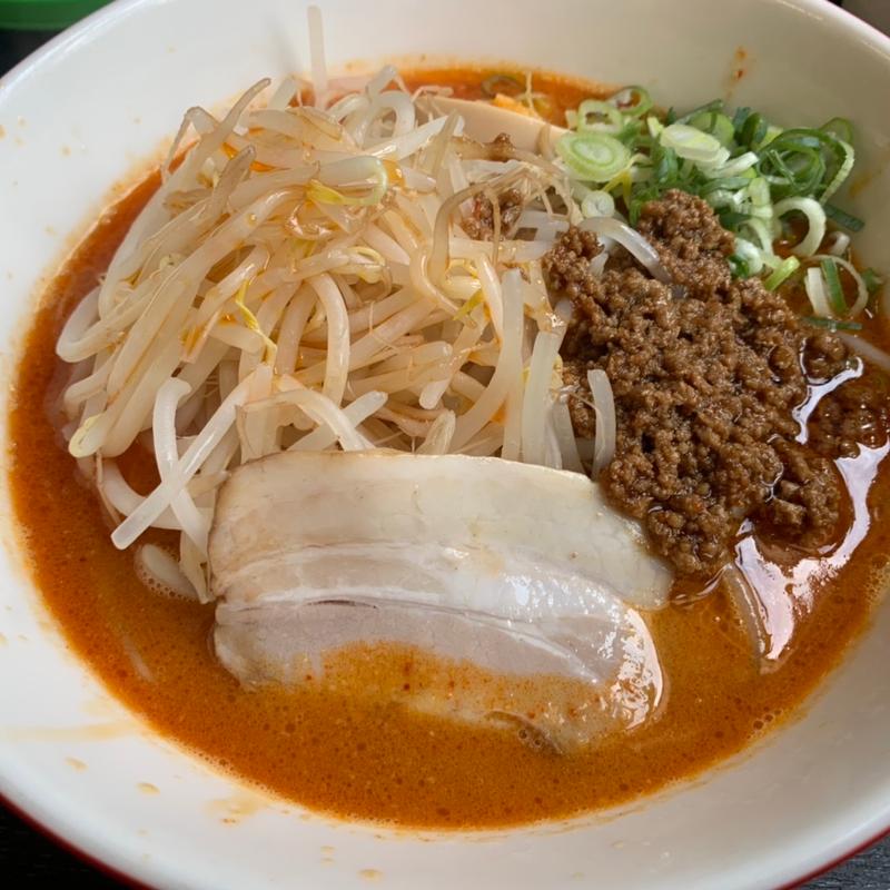 赤担々(とんこつらーめん雷蔵 諸岡店)